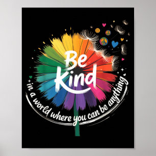 Unity Day Orange Anti Bullying Be Kind Kindness Poster