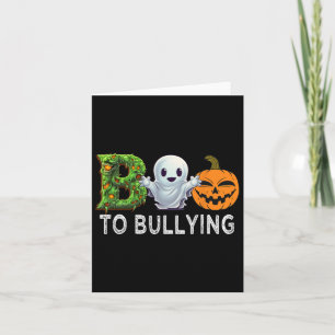 Unity Day Orange Anti Bullying Boo To Bullying Hal Card