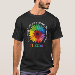 UNITY DAY Orange Anti Bullying Daisy Flower Be Kin T-Shirt
