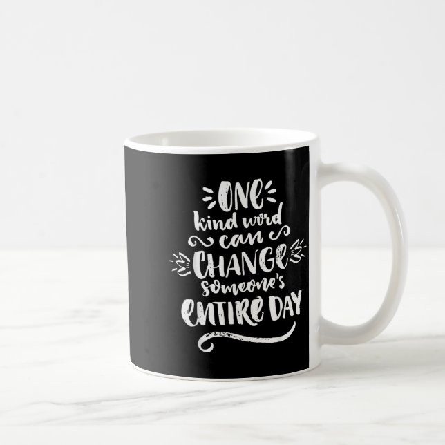 UNITY DAY Orange Anti Bullying Gift And Be kind Coffee Mug (Right)