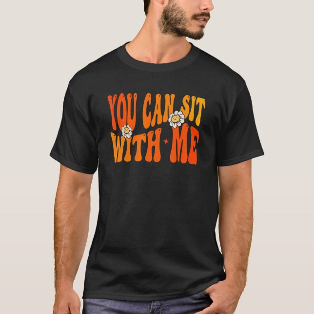 Unity Day Orange Anti Bullying You Can Sit With Me T-Shirt (Front)