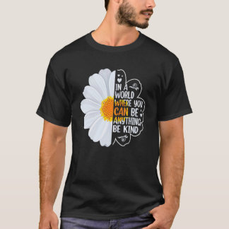 Unity Day Orange Daisy Anti Bullying Be Kind Teach T-Shirt