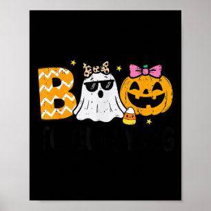 Unity Day Orange Ghost Boo Anti Bullying Halloween Poster