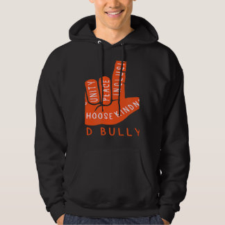 Unity Day Orange Kids 2022 Anti Bullying Love Sign Hoodie
