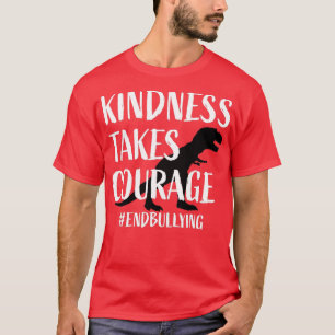 Unity Day  Orange Kids Trex Kindness Anti Bullying T-Shirt