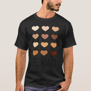 Unity Day Orange No Bullying Melanin Hearts Kindne T-Shirt