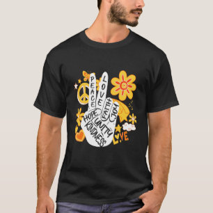 Unity Day Orange Peace Love Hope Kindness End Bull T-Shirt