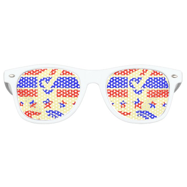 Unity in Action - A Beacon of Partnership Retro Sunglasses (Front)