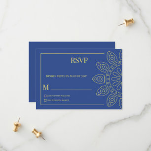 Unity in Bloom Blue Response Card