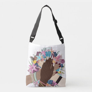 Unity in Bloom - Women’s Empowerment Crossbody Bag