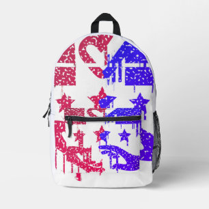 Unity in Diversity - A Collaborative Vision Printed Backpack
