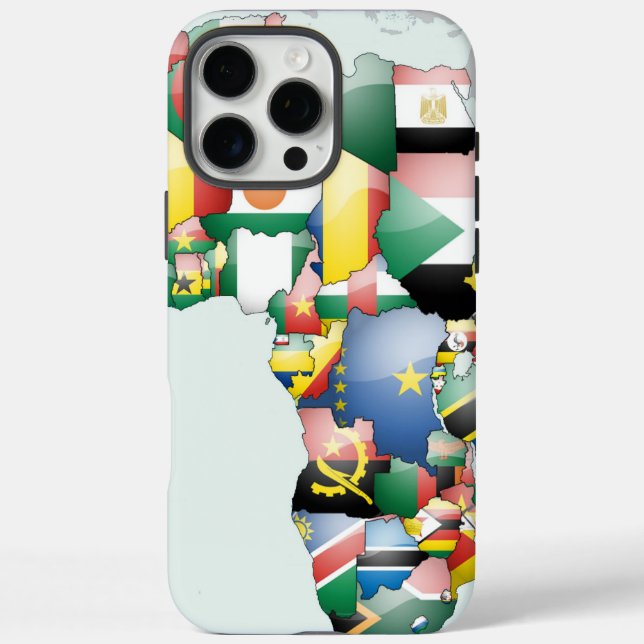 Unity in Diversity: Africa's Flags Collection Case-Mate iPhone Case (Back)