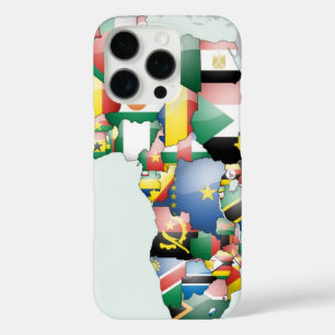Unity in Diversity: Africa's Flags Collection iPhone 16 Pro Case
