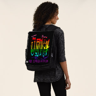 Unity in Diversity LGBT Rainbow Gay Pride Backpack