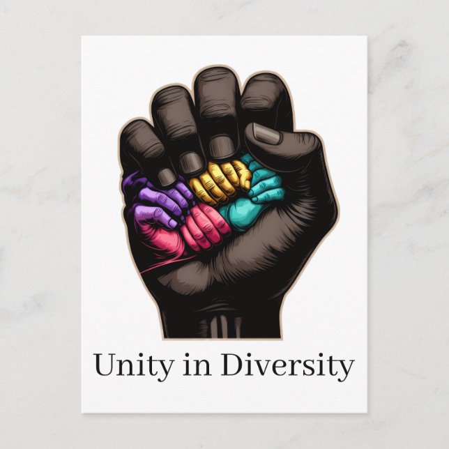 Unity in Diversity Postcard (Front)