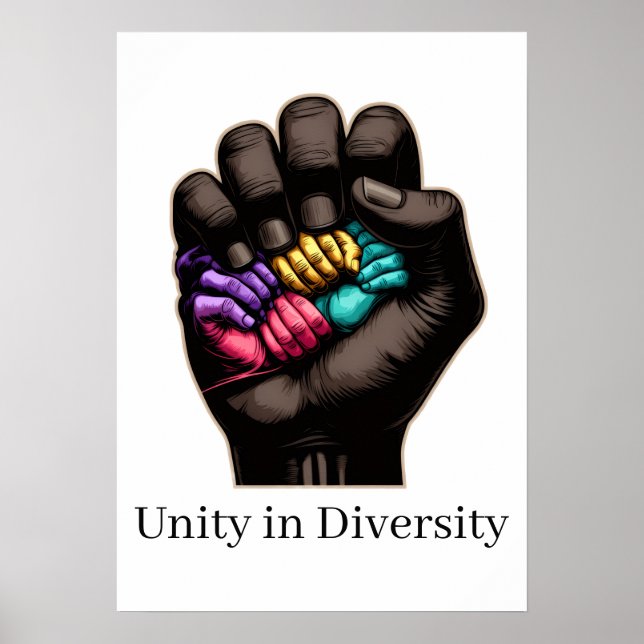 Unity in Diversity Poster (Front)