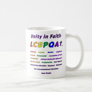 Unity in Faith LCBPQA Take back the Rainbow Coffee Mug