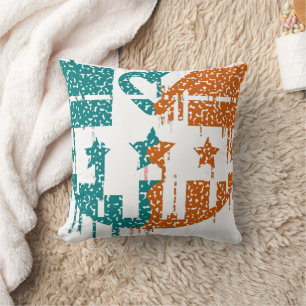 Unity in Motion - Drips of Democracy Cushion