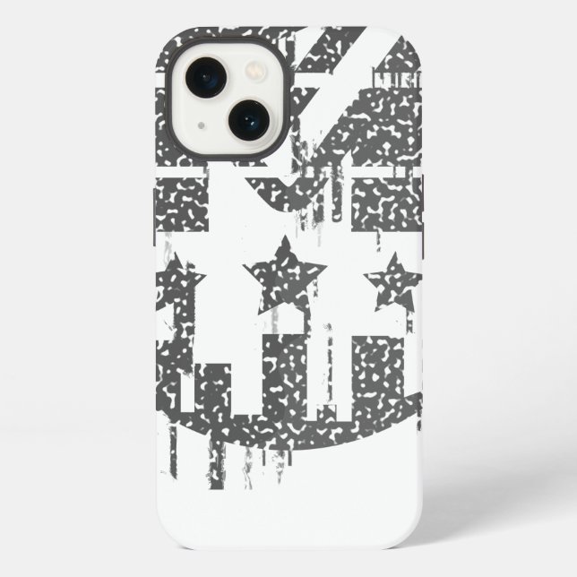Unity in Motion - Drips of Democracy iPhone Case (Back)