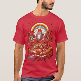 Unity in Thanksgiving Pilgrims and American Indian T-Shirt