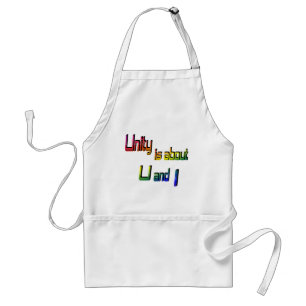 Unity Is about U and I Apron