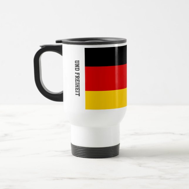 Unity Justice Freedom Germany Flag Mug (Left)