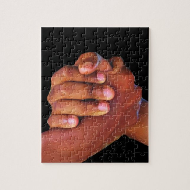 Unity & Love,Hand In Hand_ Jigsaw Puzzle (Vertical)