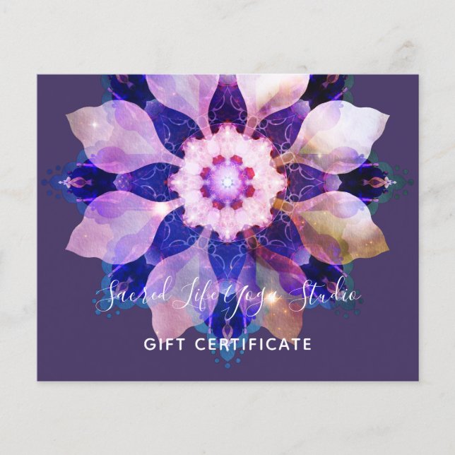 Unity Mandala Flyer (Front)