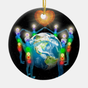 Unity of the Light Ceramic Tree Decoration
