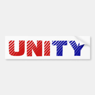 UNITY PARTY Trump Vance Tulsi Elon RFKJ Vivek Bumper Sticker