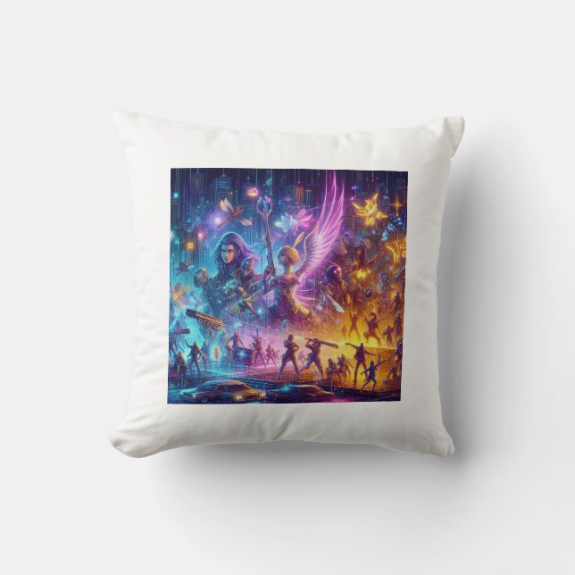 Unity pixels pillows design luxury  (Front)