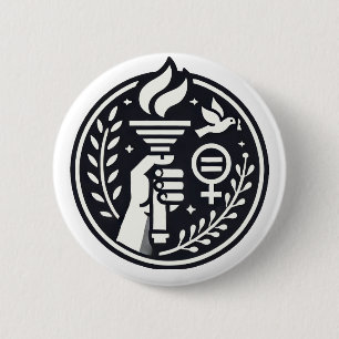 Unity Rising 6 Cm Round Badge