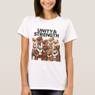 Unity & Strength – Women's Empowerment Design T-Shirt