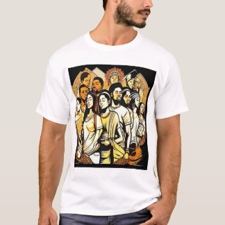 Unity Threads: Celebrate Diversity and Inclusion w T-Shirt