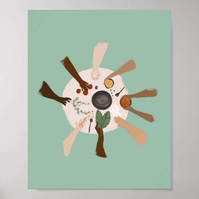 Unity through Diversity and Community Poster (Front)