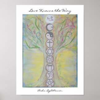 Unity Tree Poster - Love Knows the Way*
