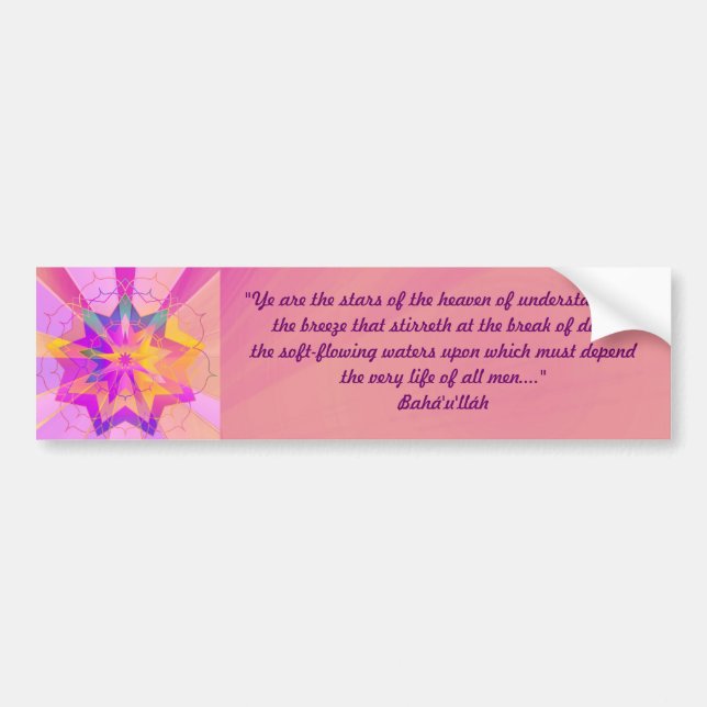 UnityStar31 Bumper Sticker (Front)