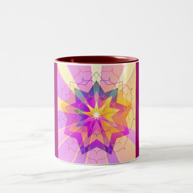 UnityStar31 Two-Tone Coffee Mug (Center)