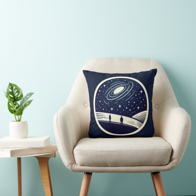 Universal Contemplation - Minimalist Design Cushion (Chair)