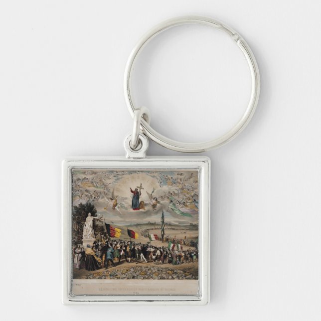 Universal Democratic and Social Republic, 1848 Key Ring (Front)