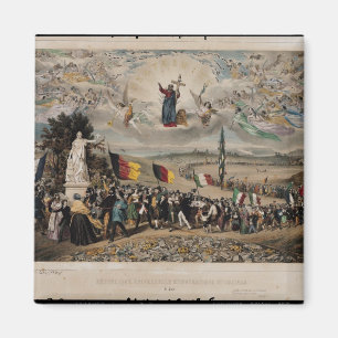 Universal Democratic and Social Republic, 1848 Magnet