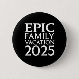 Universal Epic Universe Family Vacation 2025 Front 6 Cm Round Badge