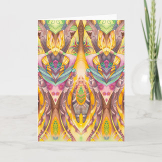 Universal Flow - Folded Art Note Card