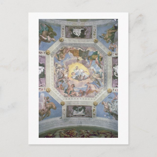 Universal Harmony, or Divine Love, from the ceilin Postcard (Front)