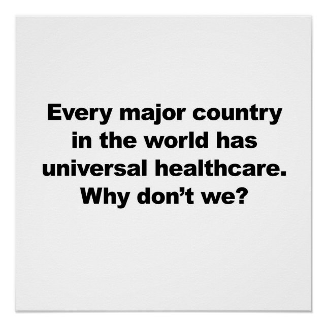 Universal HealthCare Poster (Front)