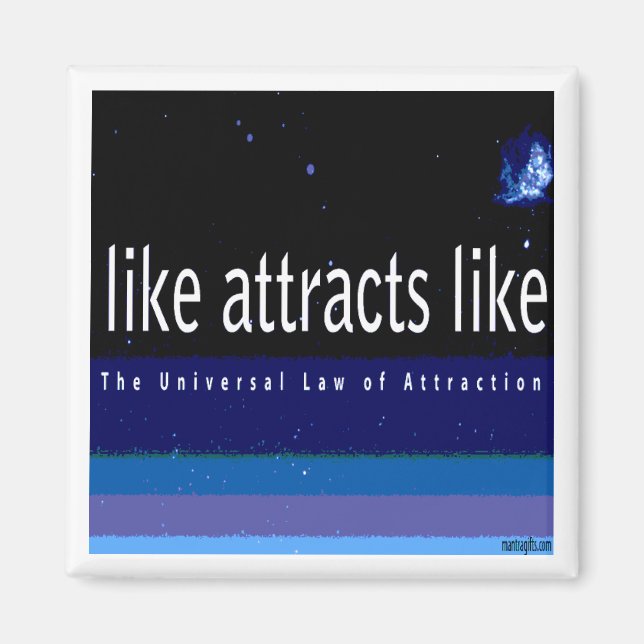 Universal Law of Attraction Magnet (Front)