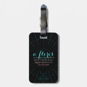 universal love luggage tag