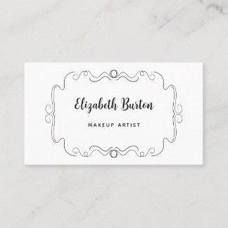 Universal modern business card in trendy colour.