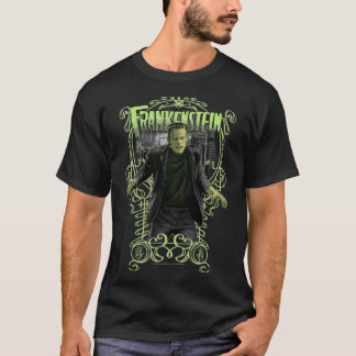 Universal Monsters Artist Series Frankenstein Keyh T-Shirt