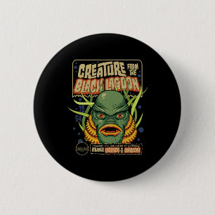 Universal Monsters Creature Retro Halloween Mask 6 Cm Round Badge